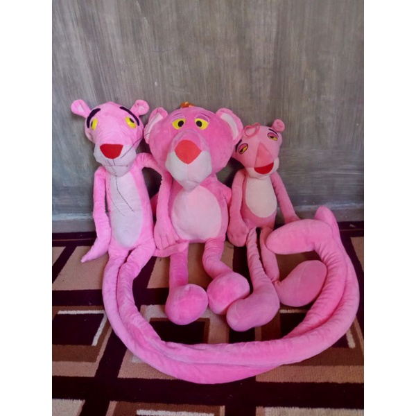 Pink panther soft store toy miniso