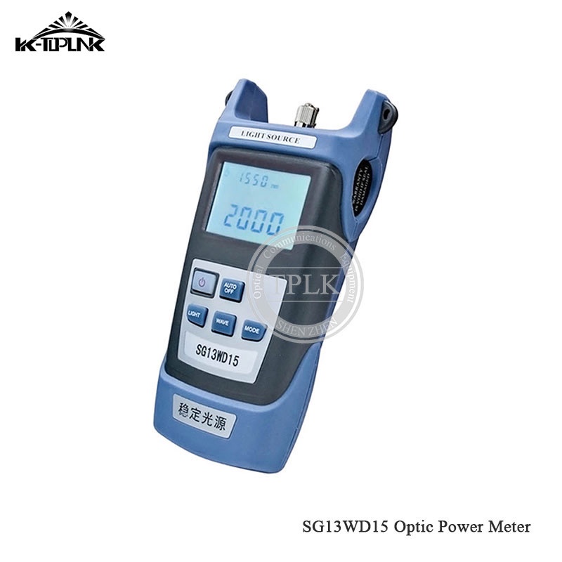 Handheld SG13WD15 fiber optic laser light source tester FTTH Fiber
