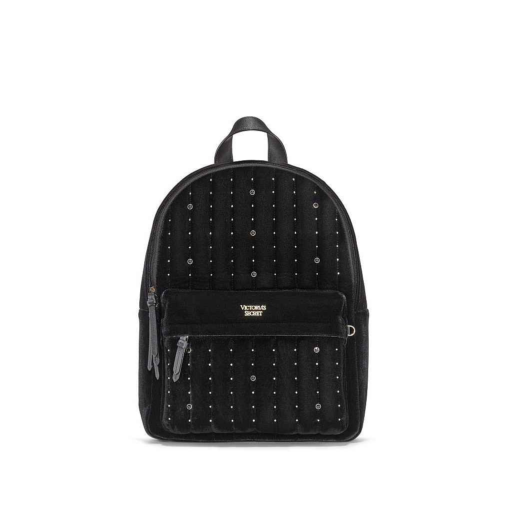 Victoria's Secret Velvet Stud Backpack VICTORIA'S SECRET Velvet