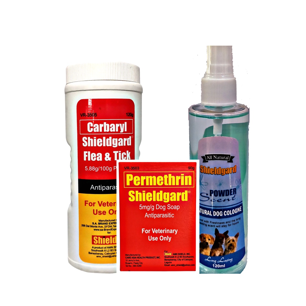 Shieldgard Bundle B (F&T Powder , Dog Soap & Cologne Powder ) | Shopee ...
