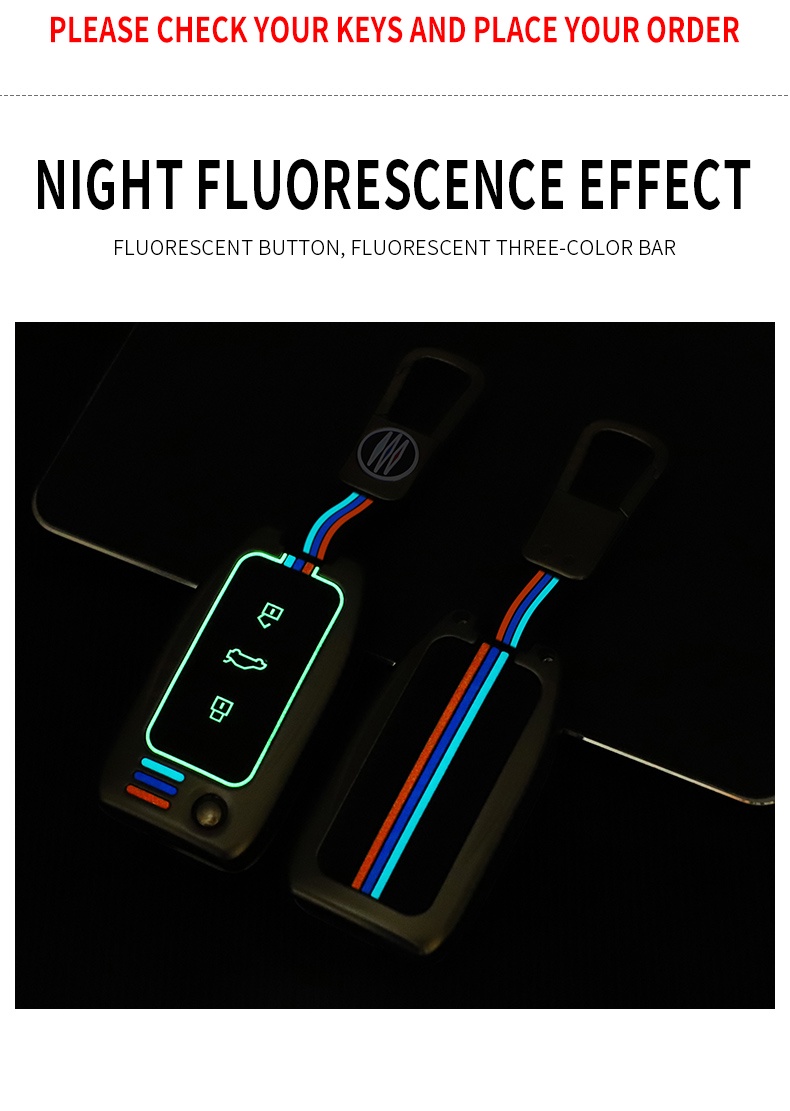 MG Car Smart Key Case Cover Shell For MG5 MG6 MG7 ZS GT GS HS For Roewe ...