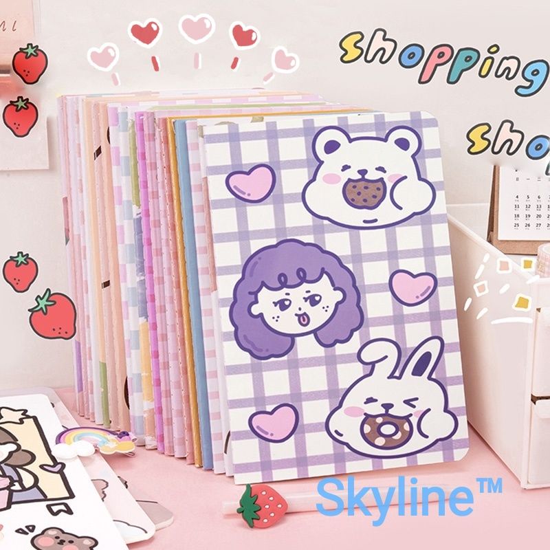 A5 Mini Notebook with Cute and Unique Images | Shopee Philippines