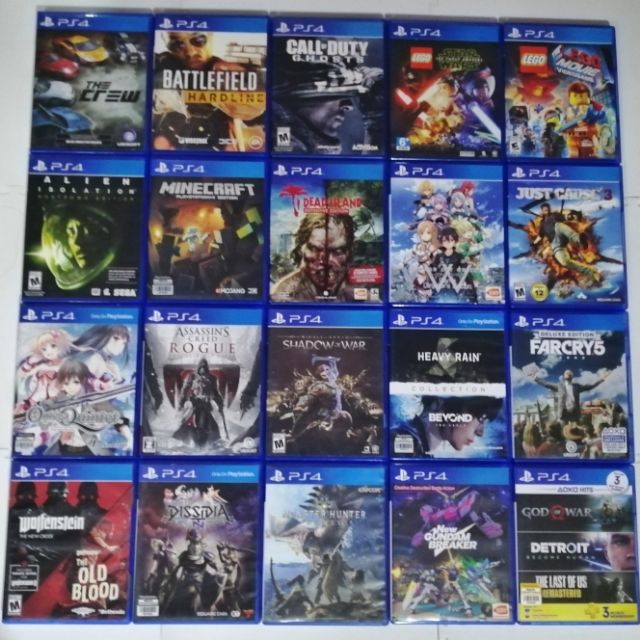 P1's Cheap PS4 Games (57th release) | Shopee Philippines