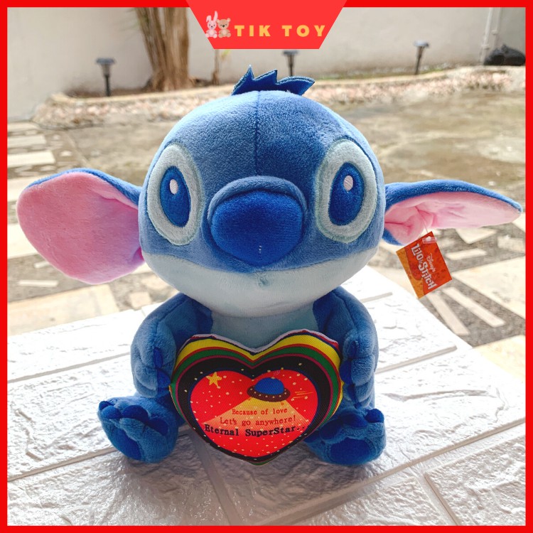 7 Inch Stitch Disney Legit License Stuffed Toy Cute Kids Birthday Gift