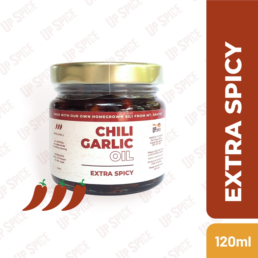 UPSPICE Chili Garlic Oil 120ml / 4oz Shopee Philippines