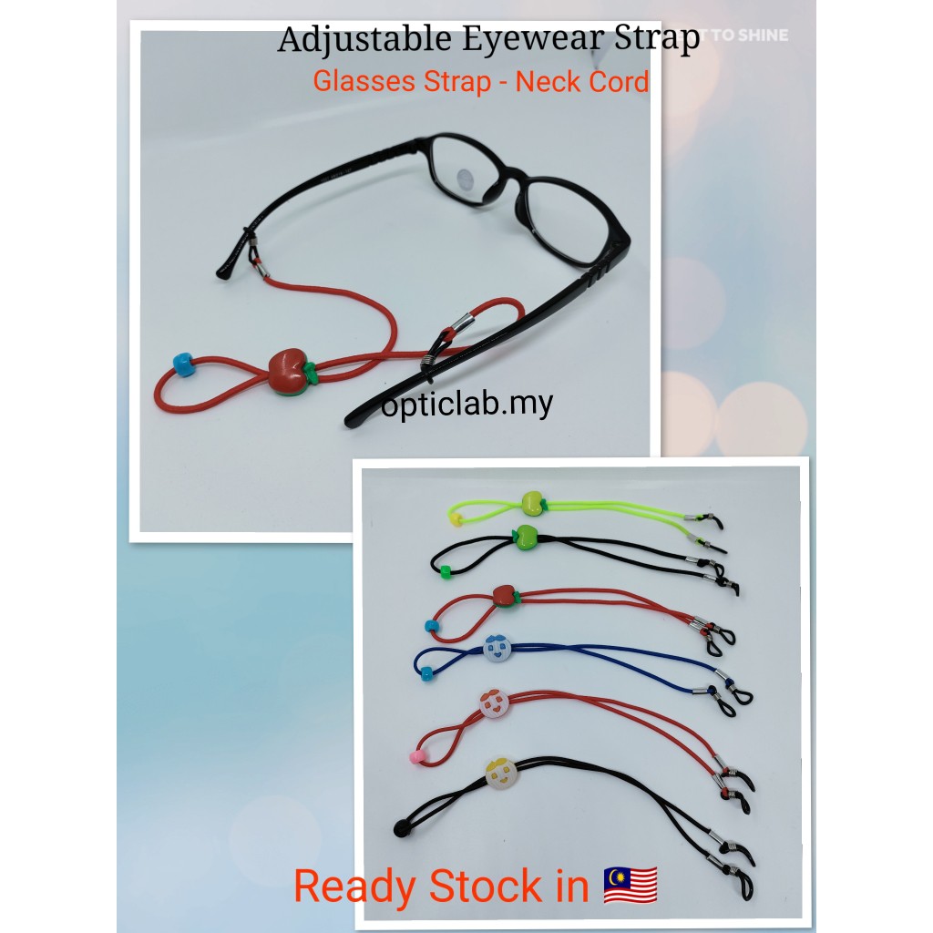 Glasses String / Lanyard Band Eyeglasses - Strap - Neck Cord / Tali ...