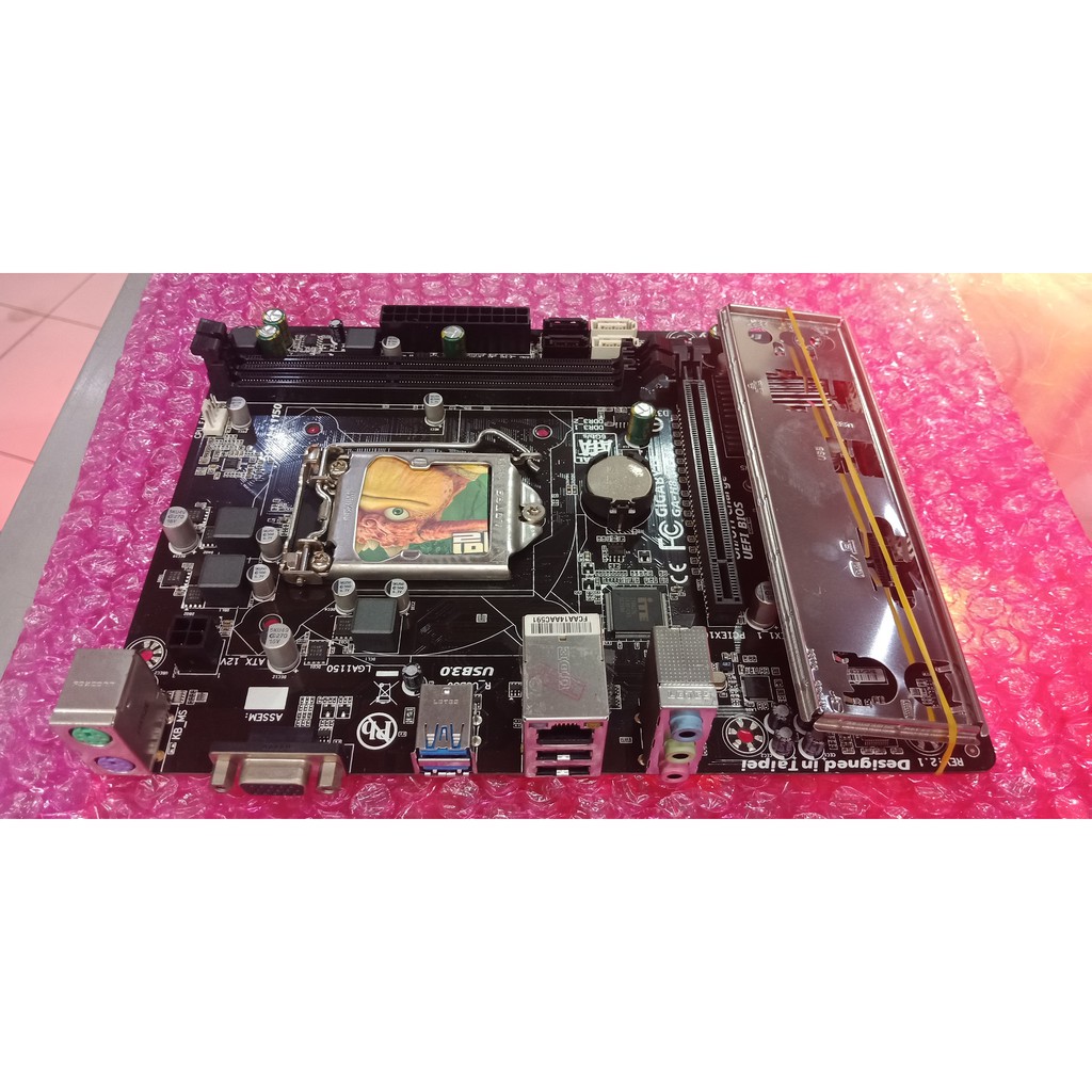 gigabyte 1150 motherboard ddr3 pcie built in v/s/l | Shopee Philippines