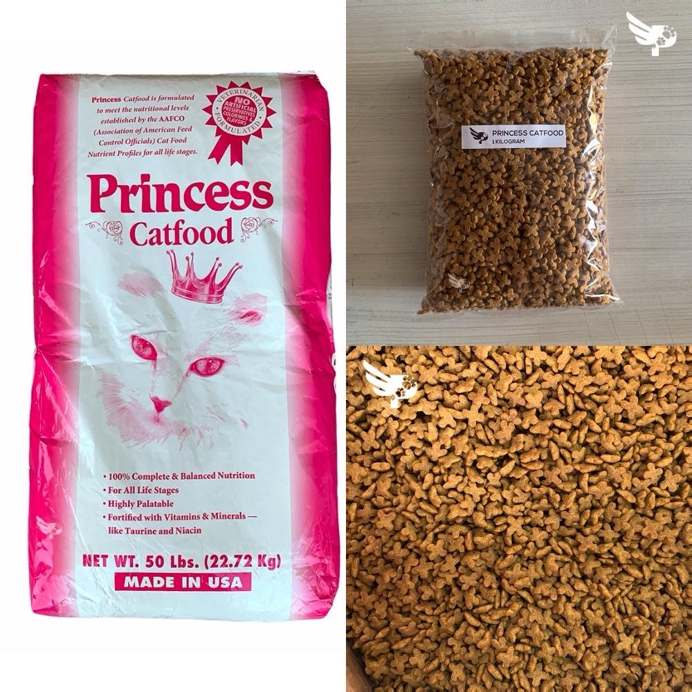 PRINCESS CATFOOD 1kg REPACKED Dry Cat Food Cat Food Philippines petpoultryph