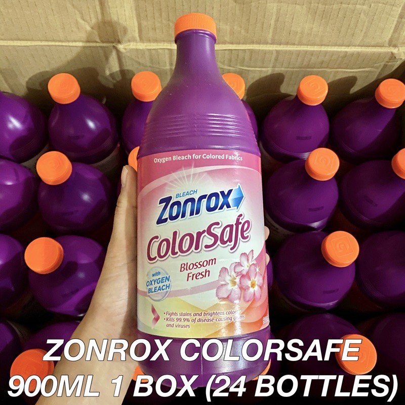 1 BOX ZONROX COLORSAFE (95ML, 225ML, 450ML & 900ML) Shopee Philippines