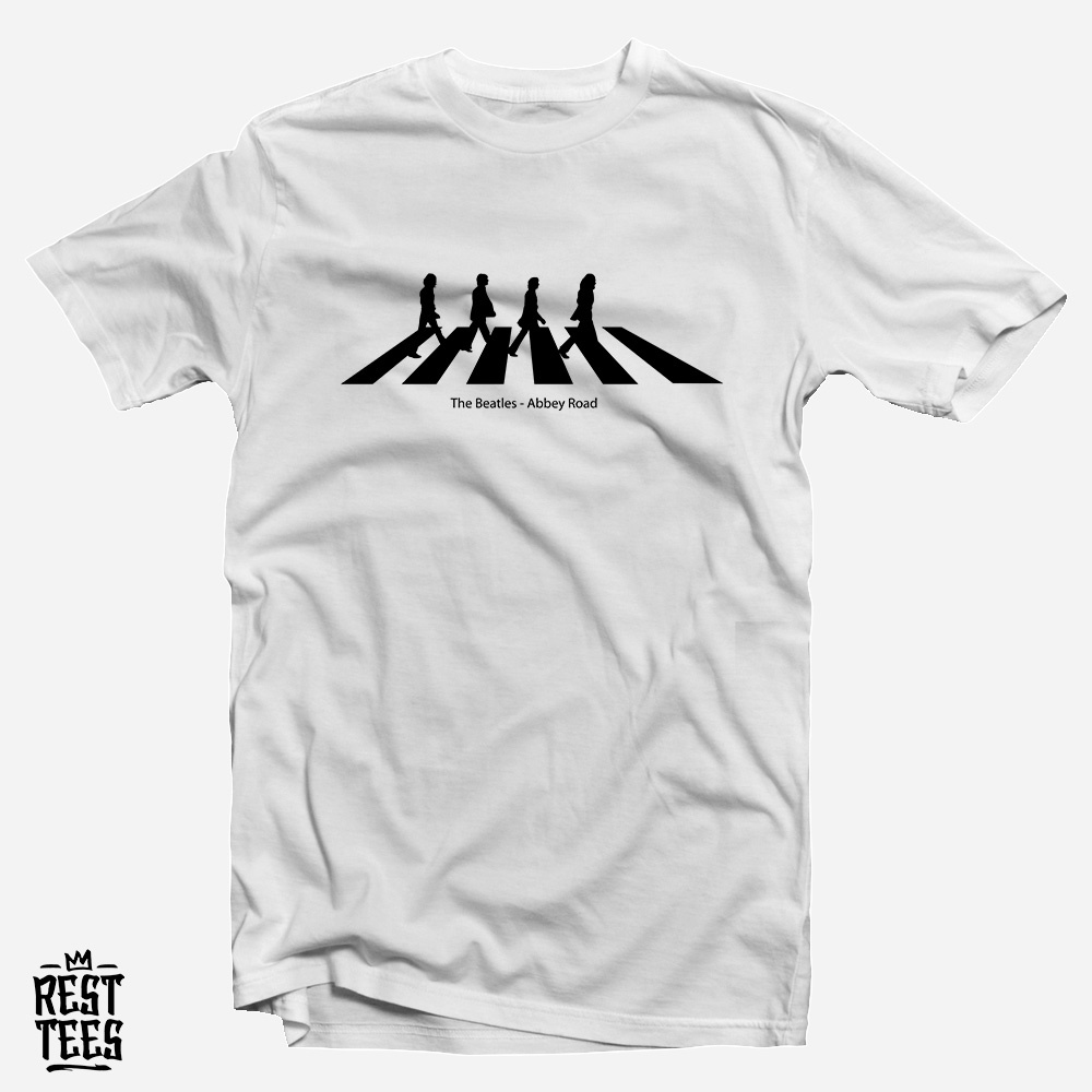 new Rock Band Shirt WithTheBeatles Abbey Road Rest Tees Shopee
