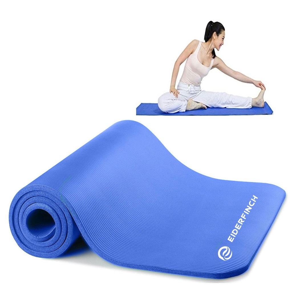 10mm Extra Thick Yoga Mat high Density Authentic Anti-tear Exercise Mat ...