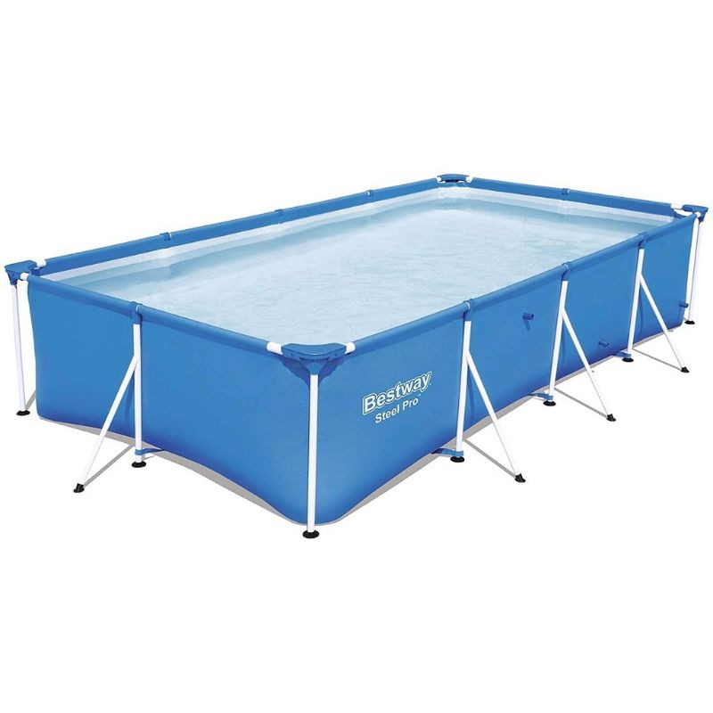 Bestway Steel Pro Frame Pool 4M x 2.11M x 81cm | Shopee Philippines