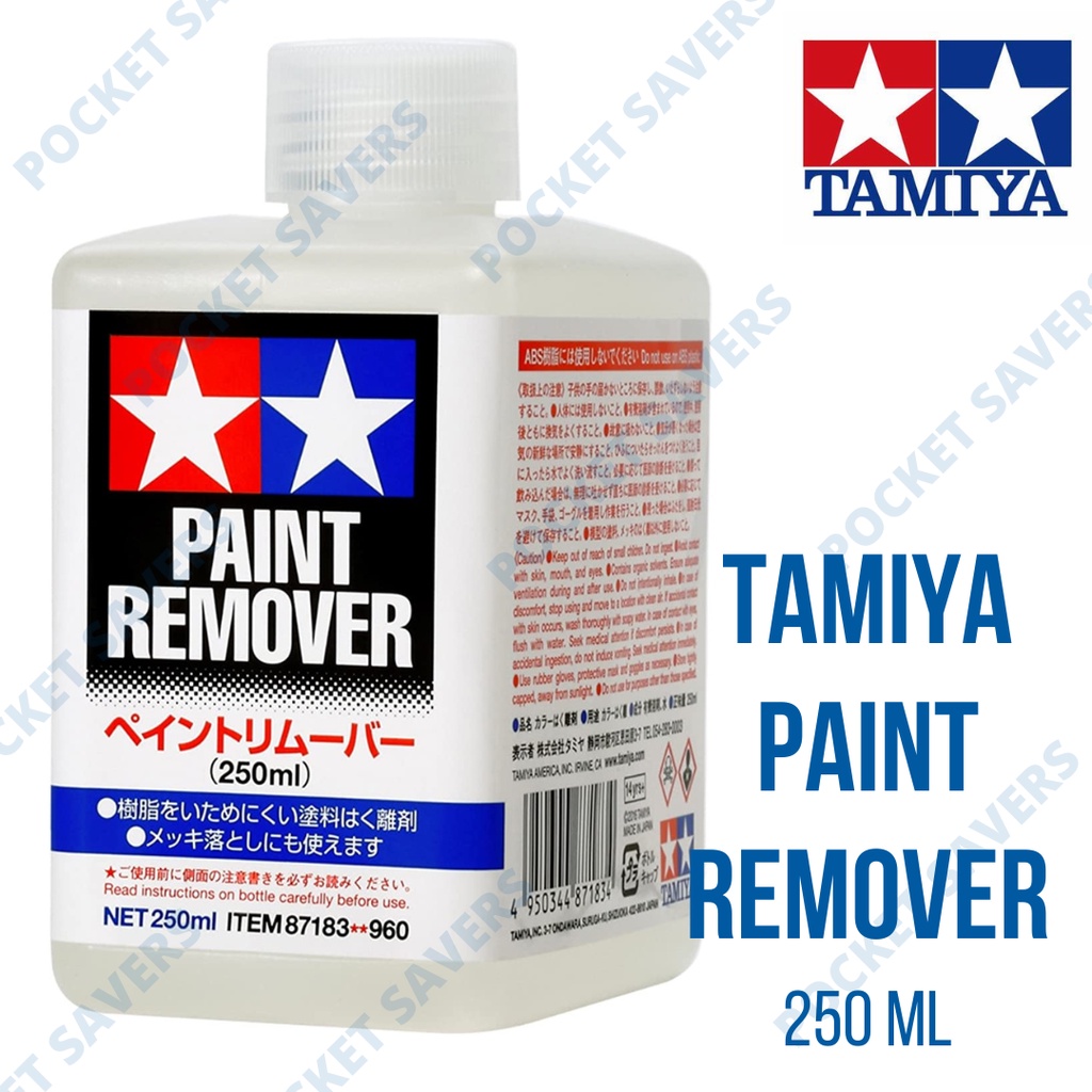 TAMIYA Paint Remover 250 ml (Acrylic, Enamel, Lacquer, Polycarbonate