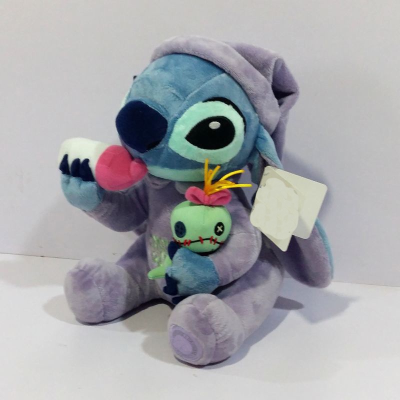 Disney Lilo Stitch Plush Toys Plush Toys StiTch Holding Scrump