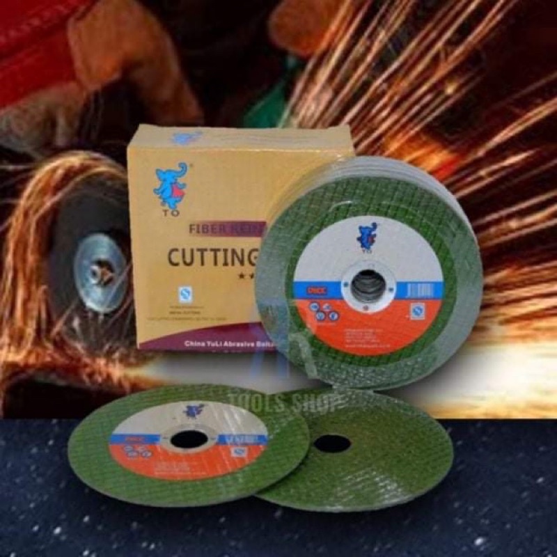 Stainless Steel Cutting Disc TO 4 Inches 2 Layers Of Fiber (25 Pack ...