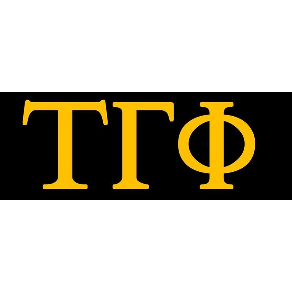 Triskelion Tau Gamma Phi Decals Stickers Tres Aom6 Shopee Philippines 