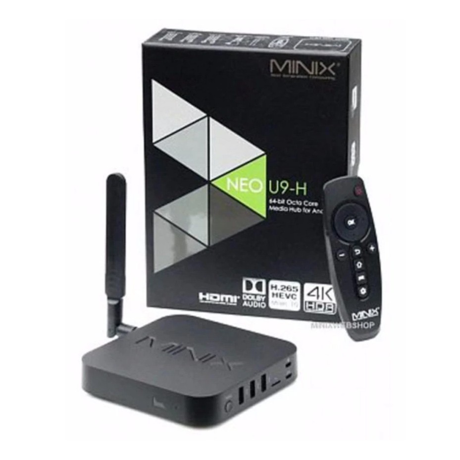 Minix Neo U9-H (U9H) 4K HDR Android TV Box/Mini PC | Shopee Philippines