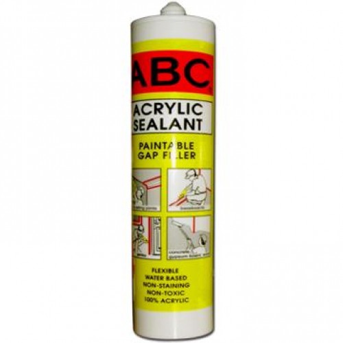 ABC Acrylic Sealant White (Paintable) 300ml Shopee Philippines