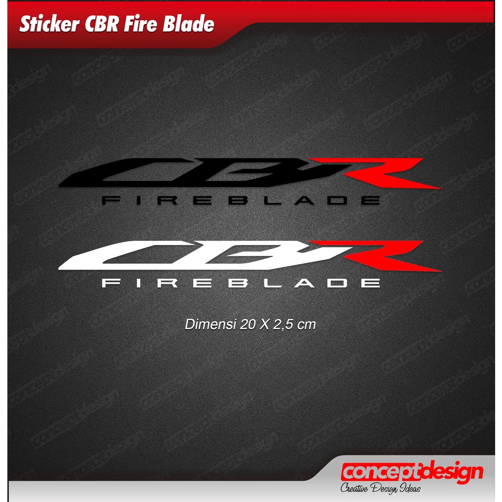 CBR Fireblade Sticker | Shopee Philippines