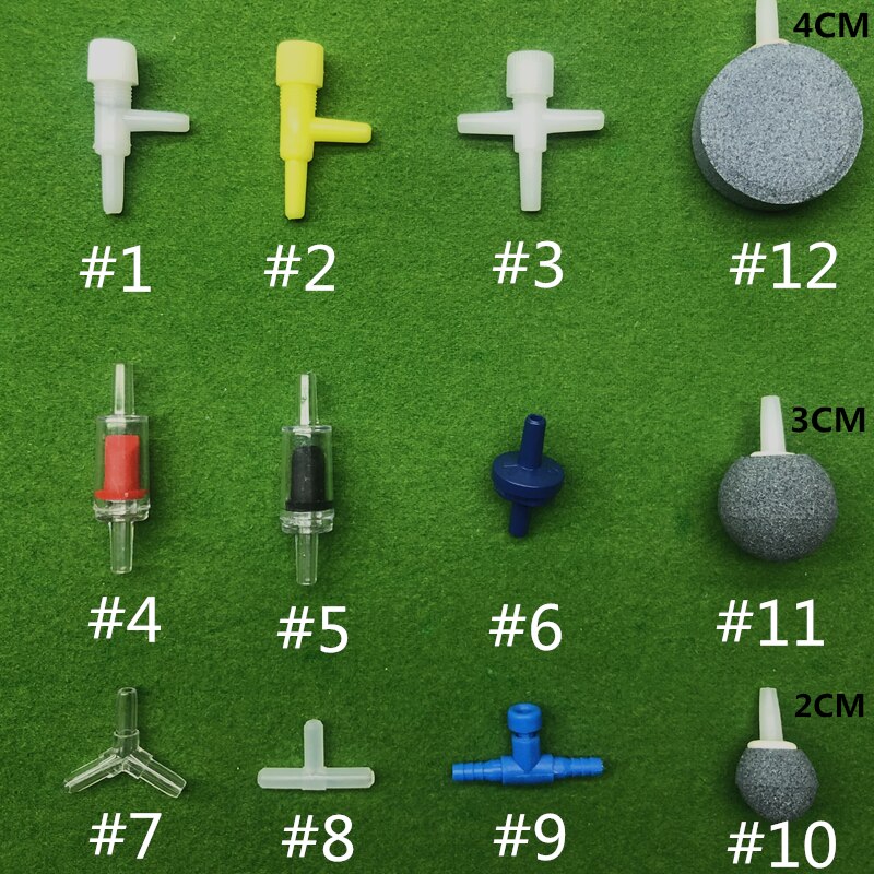 Aquarium Accessories Air Control Valve Oxygen Tube Connector Check