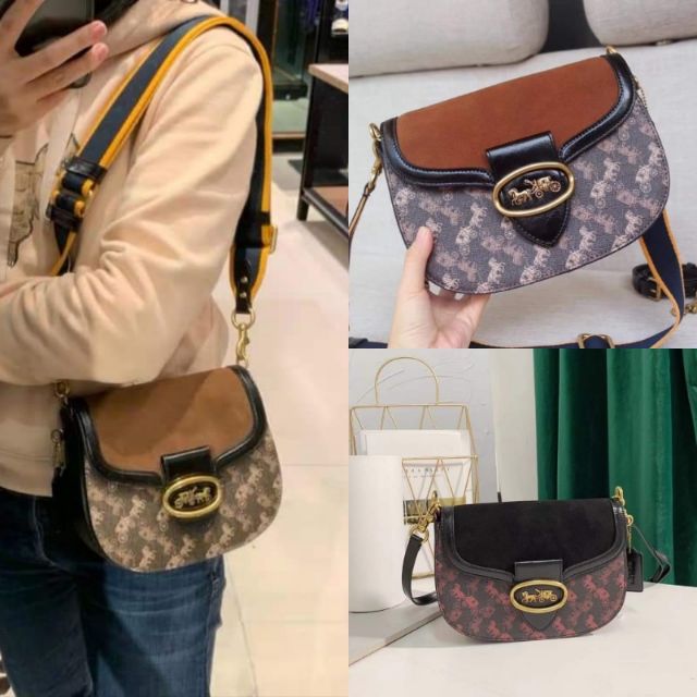 Coach kat saddle hot sale