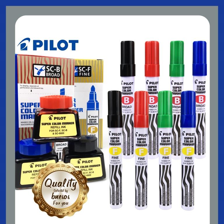 bnesos Stationary School Supplies Pilot Permanent Marker Fine & Board