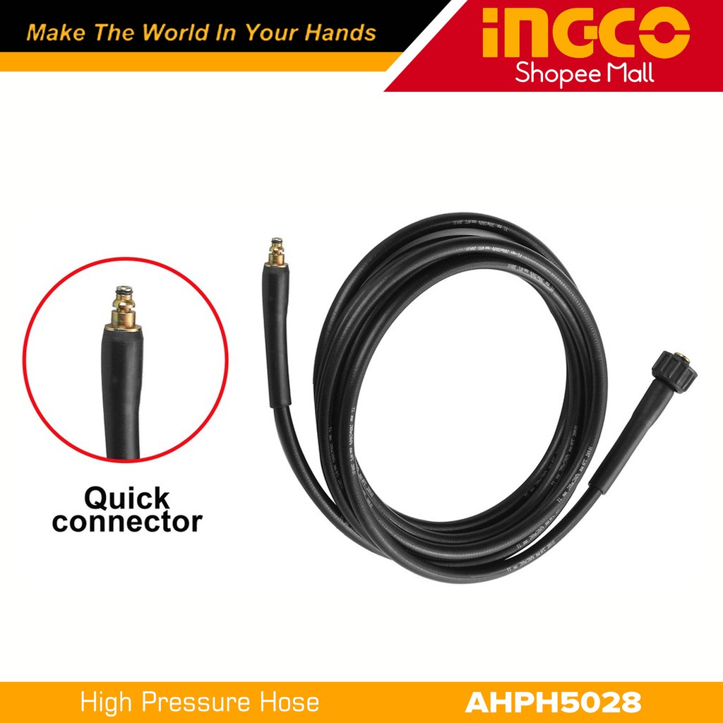 Ingco AHPH5028 5m High Pressure Hose (Quick connector) _H