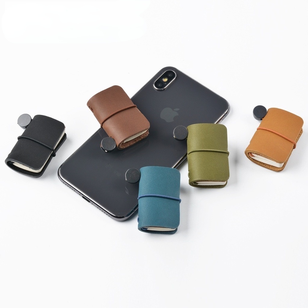 Mini TN Notebook Handmade Leather Diary Decorative Accessories Travel ...