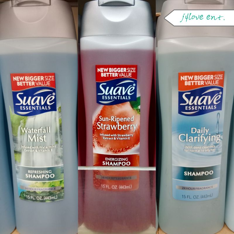 Suave Shampoo 443mL Strawberry Daily Clarifying Waterfall Mist Shopee Philippines