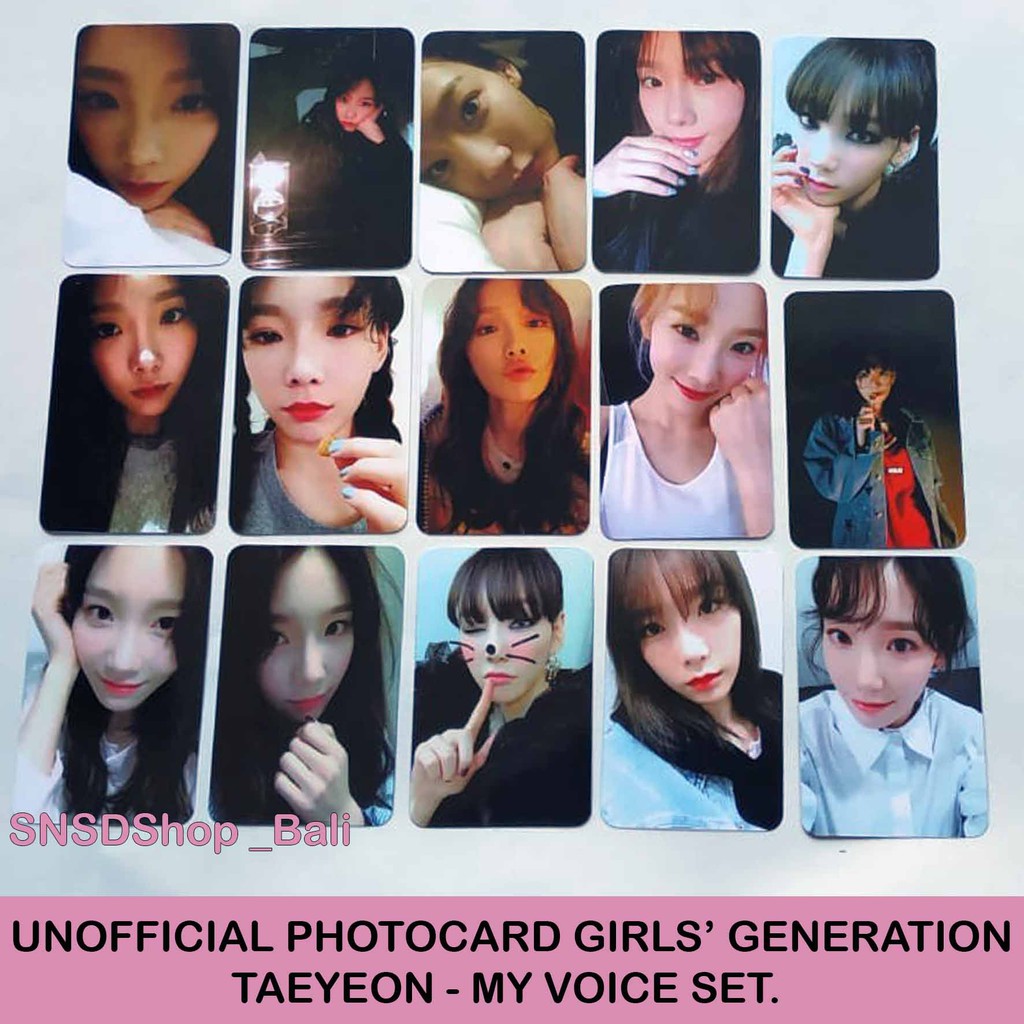 TAEYEON MY VOICE (Deluxe Edition)　トレカ付き GIRLS' GENERATION: TAE YEON VOL. 1 - MY VOICE (DELUXE EDITION)