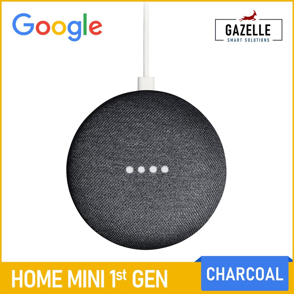 New Google Home Mini Smart Speaker - Aqua, Chalk, Charcoal, Coral - Buy 1, Get 1 At 25% Off + Free Shipping