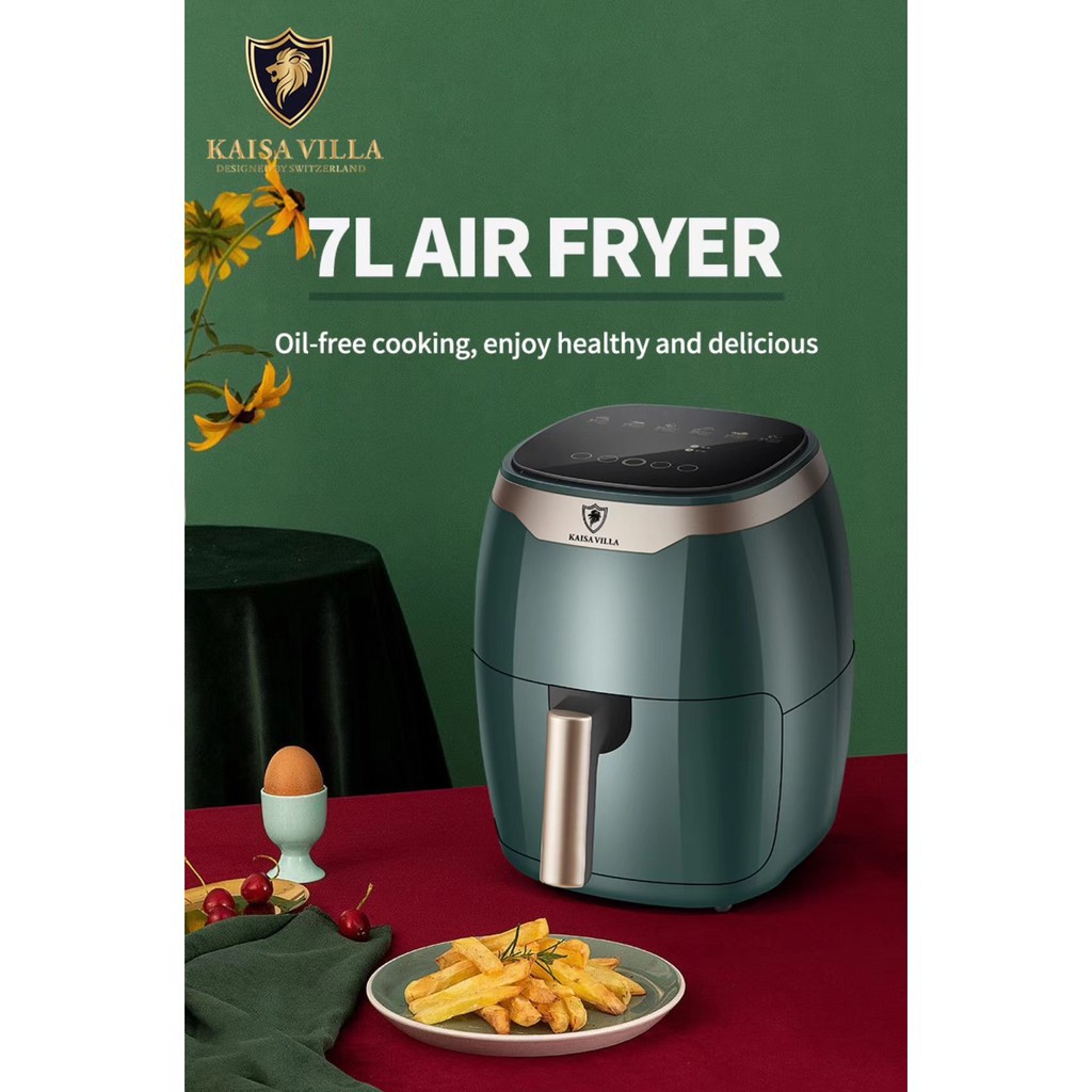 Roger Kaisa Villa 7L Air Fryer Multifunction Oil Free Large Capacity