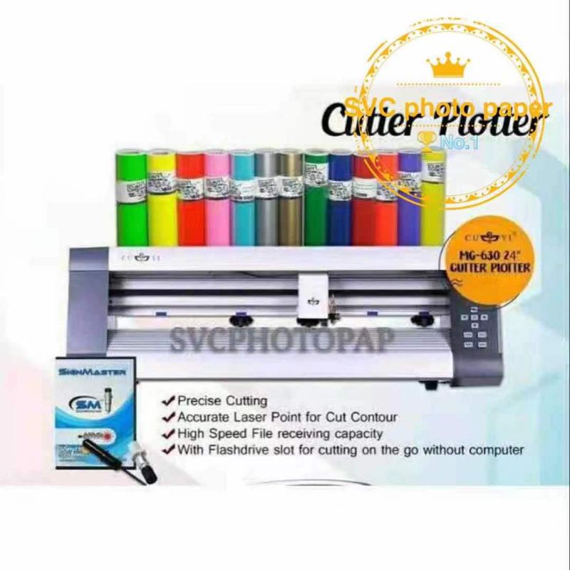 CUYI Cutter Plotter 24 Inch MG630 W/Auto Coutour Cutting Shopee