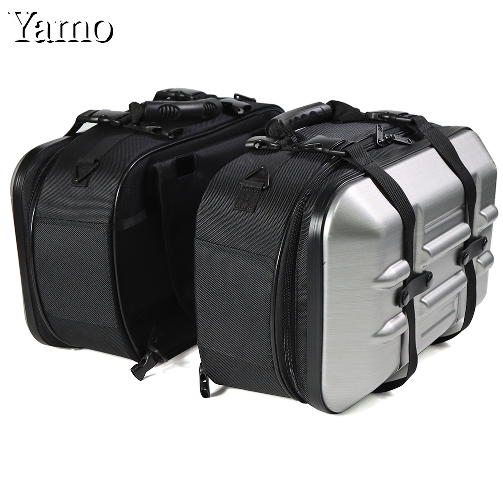 New Universal Motorcycle Bag Saddle Bag Touring Waterproof Double Face