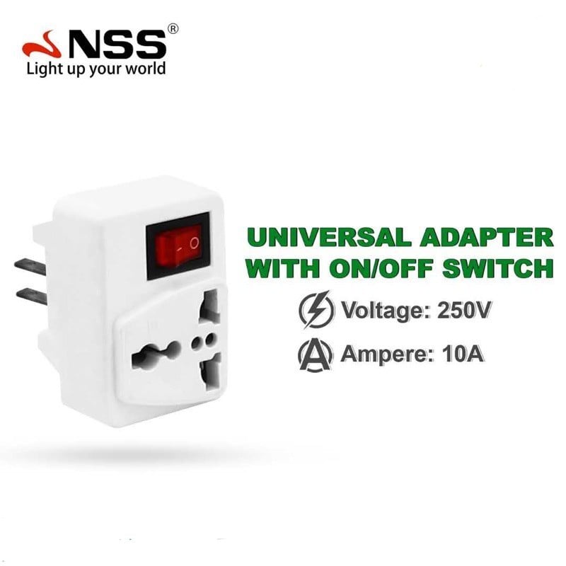 UNIVERSAL POWER PLUG DUAL SOCKET | Shopee Philippines