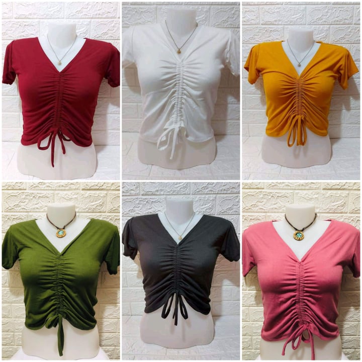 Korean String Tops inspired for Ladies (DIrect Supplier) | Shopee ...
