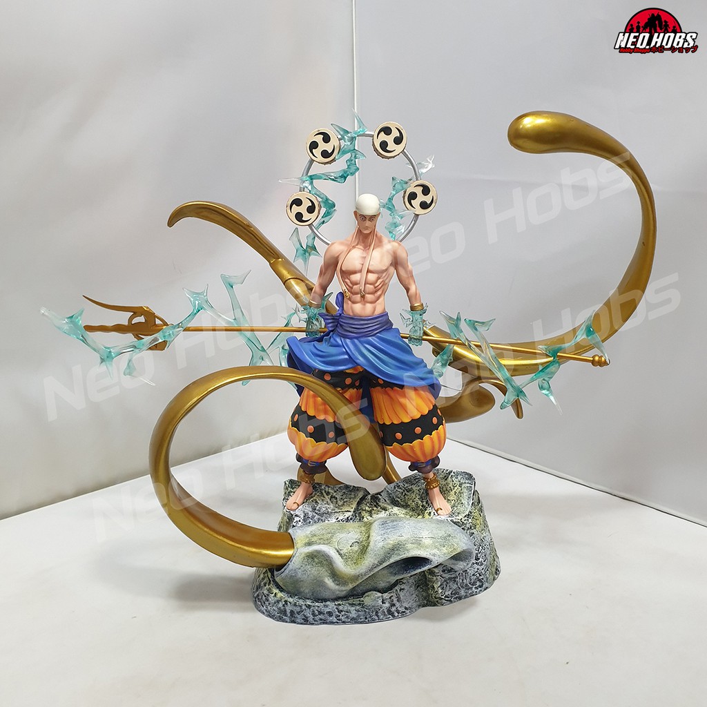 ONE PIECE Enel Figures GK Enel Action Figure One Piece with Light