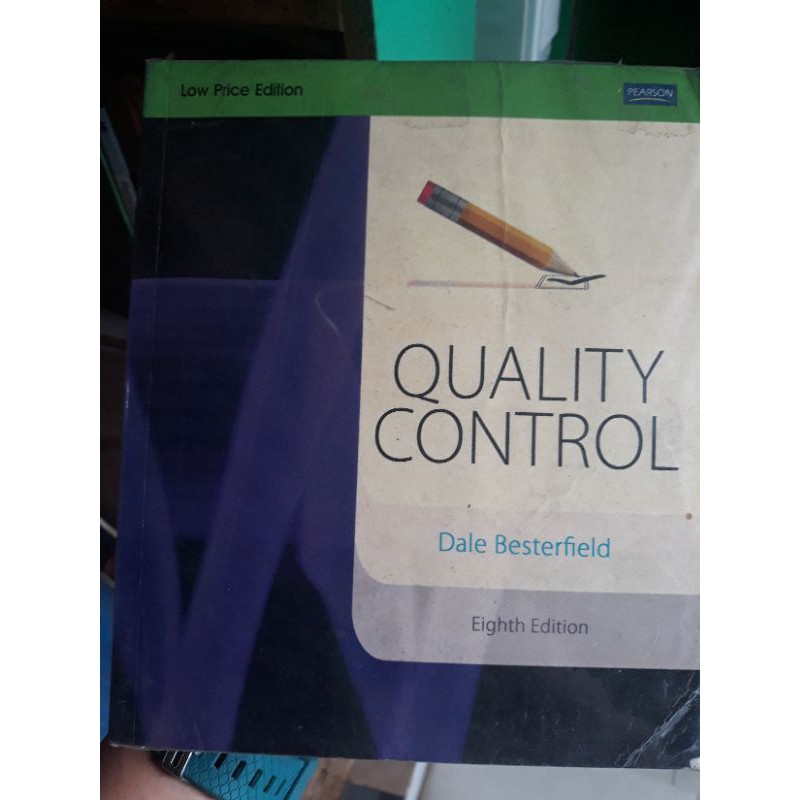 QUALITY CONTROL BY DALE BESTERFIELD 8TH EDITION | Shopee Philippines