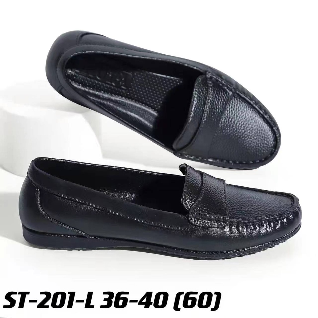 St 201 L Shuta Black Shoes For Female Sizes 36 40 Shopee Philippines 0050