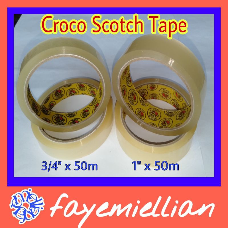 Scotch Tape 3/4x50