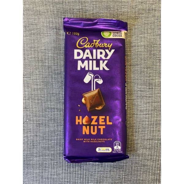 Cadbury Dairy milk Hazelnut 180g | Shopee Philippines