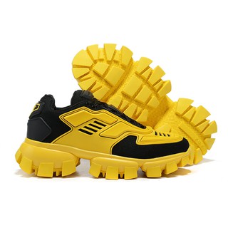 Prada Cloudbust Thunder Luxury Sneakers Triple White Black Yellow Men  Non-Slip Fashion Outdoor Sports Shoes | Shopee Philippines