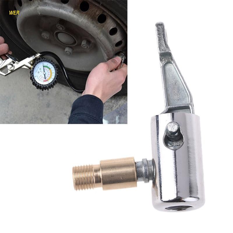 WER Air Chuck Tire Inflation Nozzle Fit for Tire Inflator Tire Gauge of