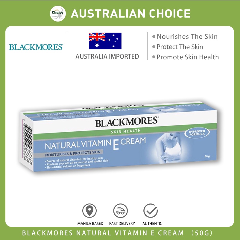 Blackmores Vitamin E Cream 50g Shopee Philippines