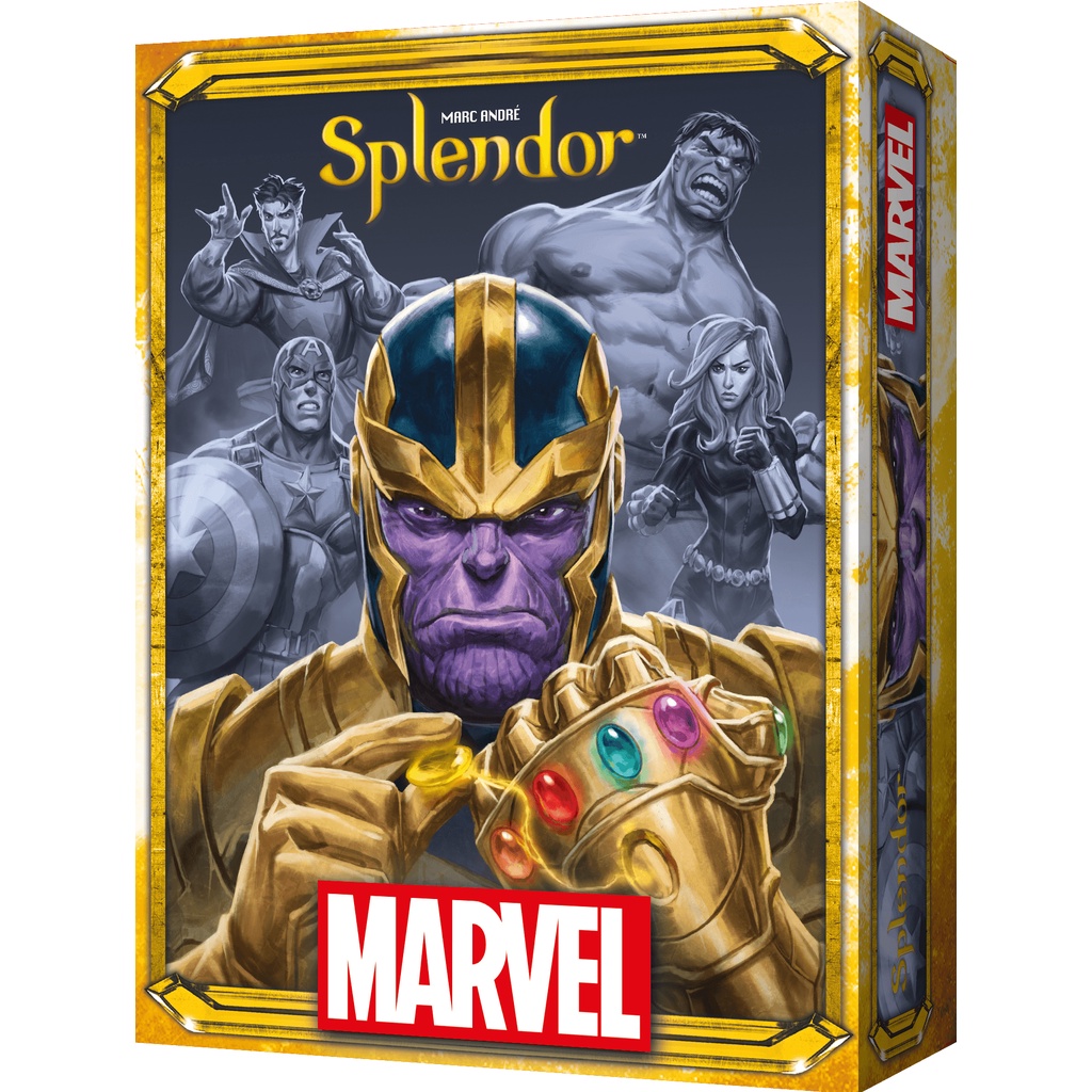 Splendor : Marvel Edition - Race for the collection of Infinity Stones ...