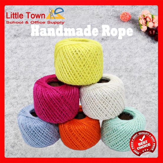 1 Roll Handmade rope for Artworks and Gift Wrapping String Crafts Gift ...