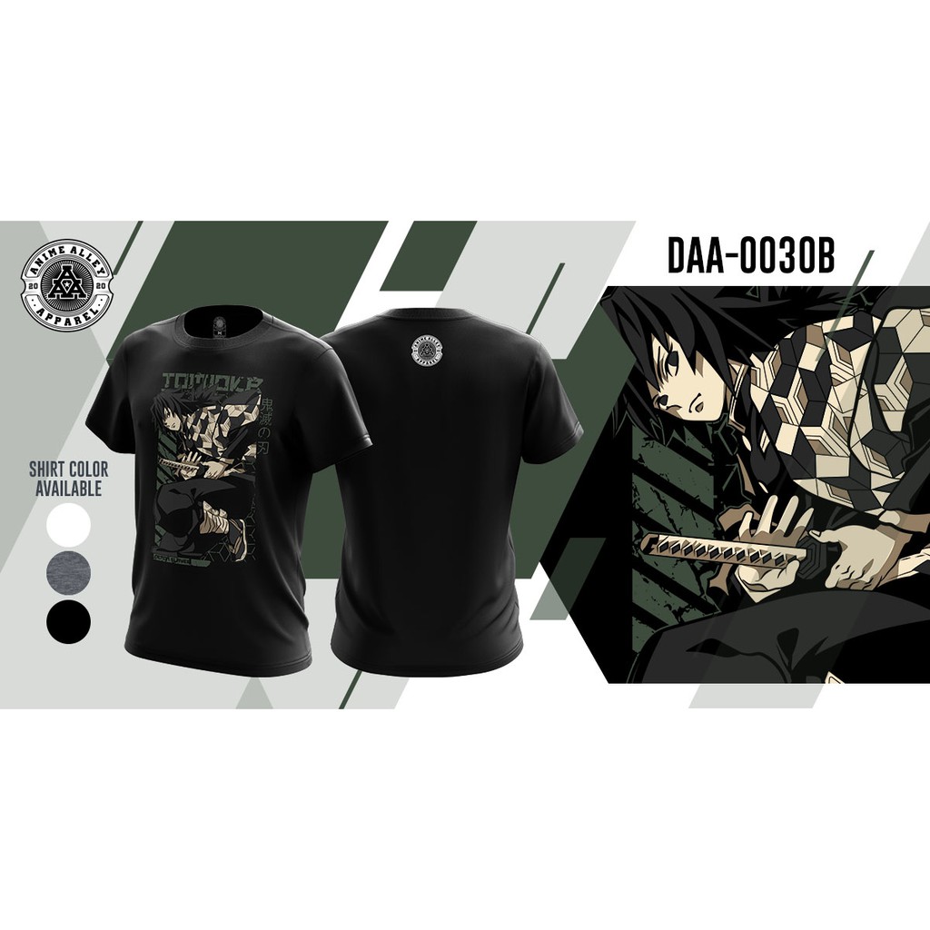 Anime Alley Apparel Giyu Tomioka Demon Slayer Shopee Philippines