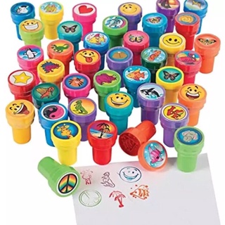 Self-Ink Plastic Assorted Emoji Stamps for Kids - China Plastic