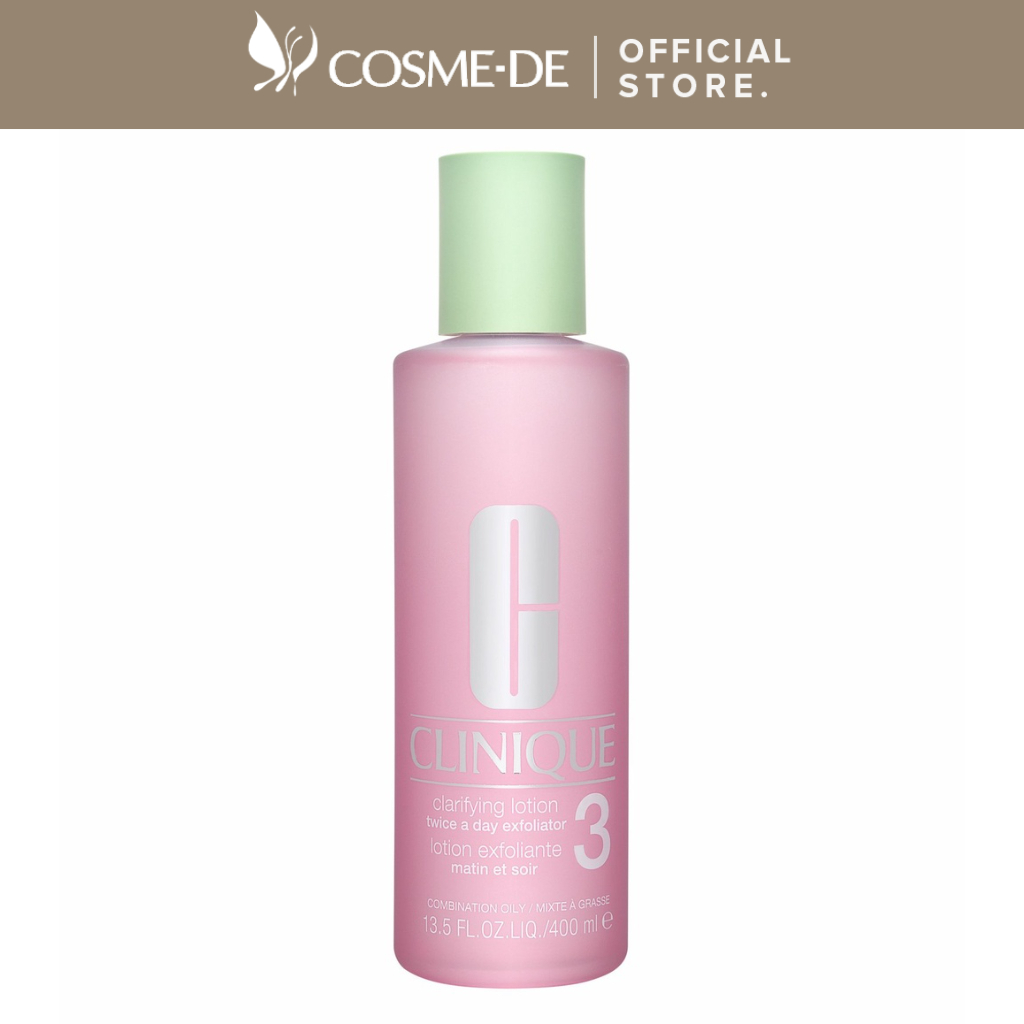 CLINIQUE Clarifying Exfoliator 3 Twice A Day Face Exfoliator 400ml