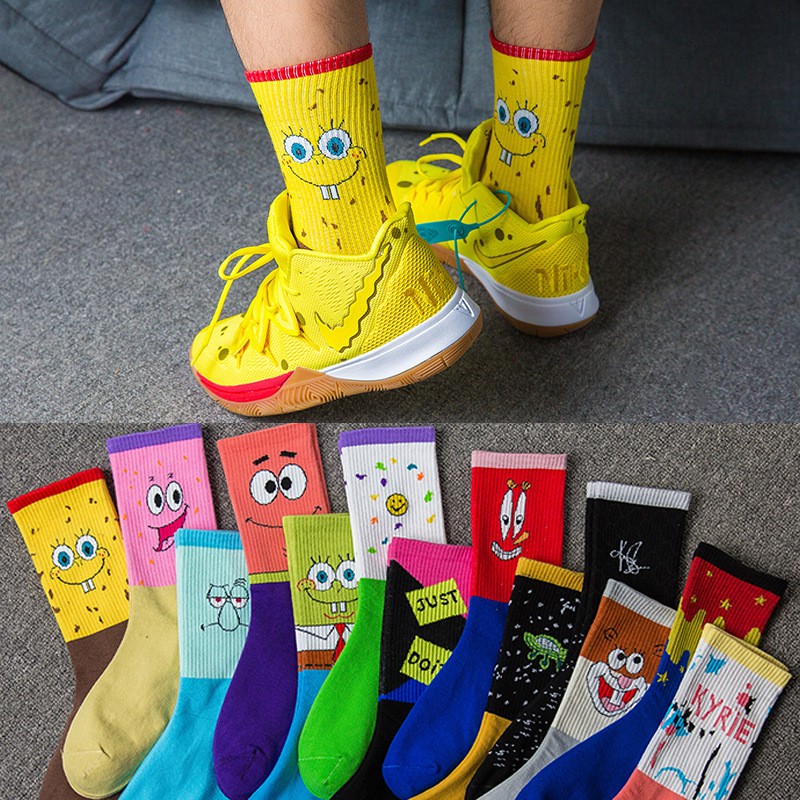 Spongebob store basketball socks